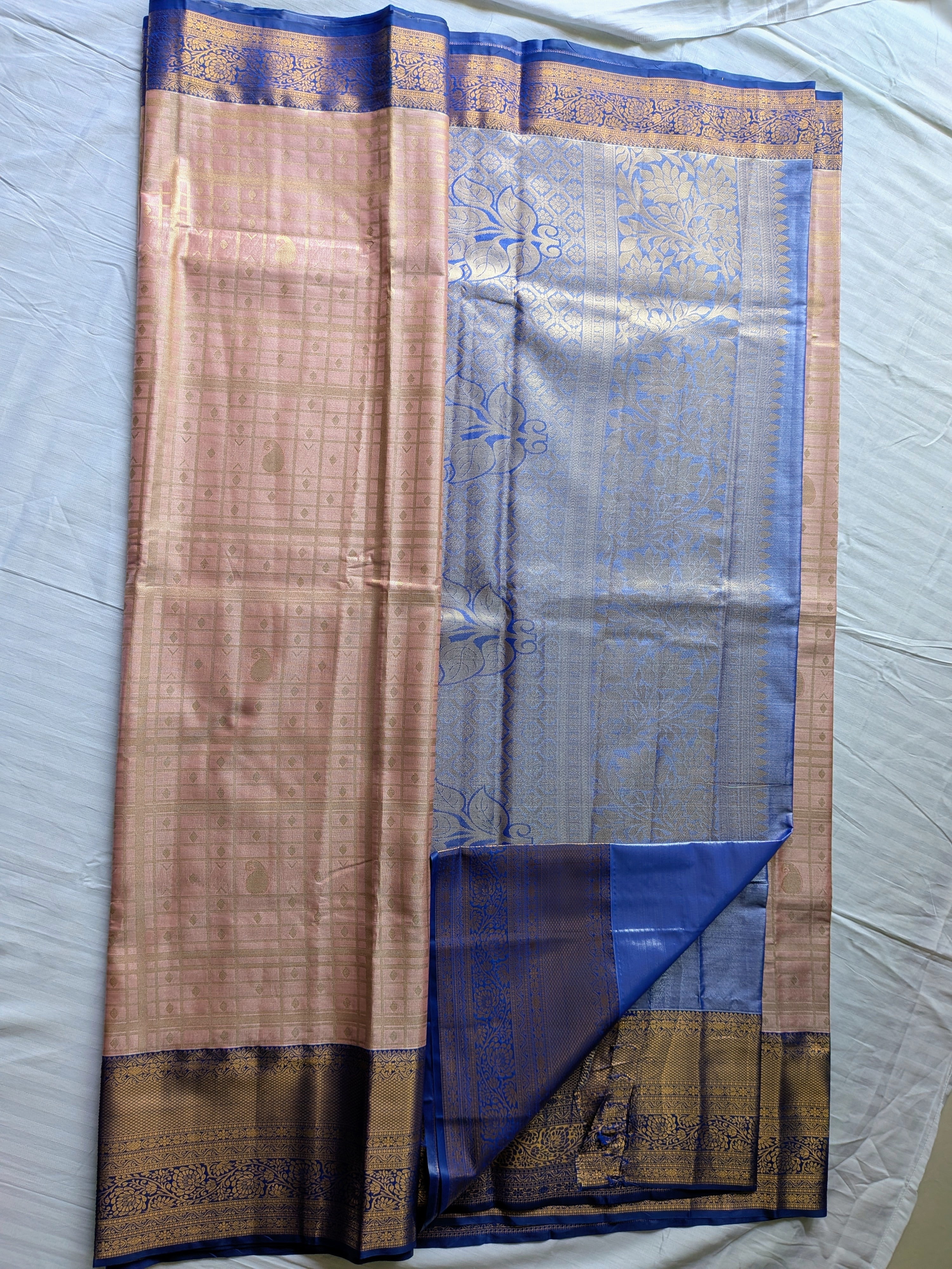 Royal Blossom Kanchi Silk Saree