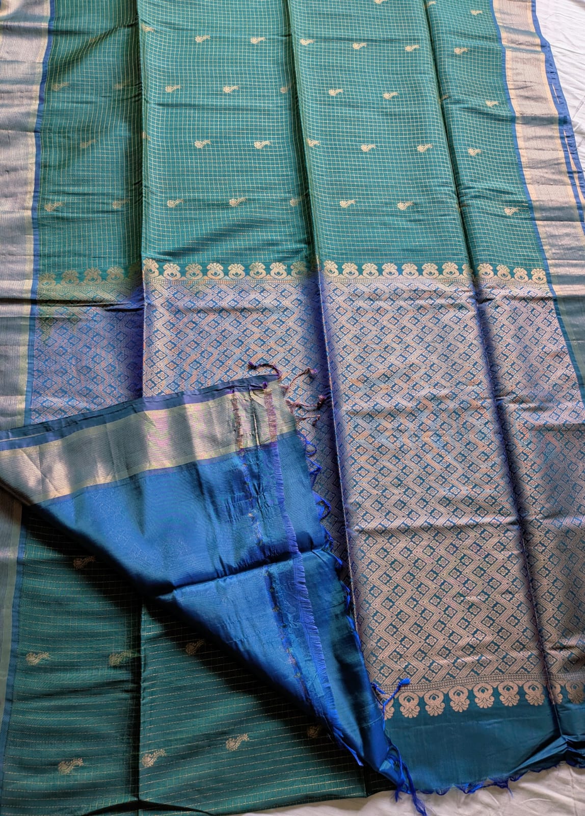 Emerald Grace Saree