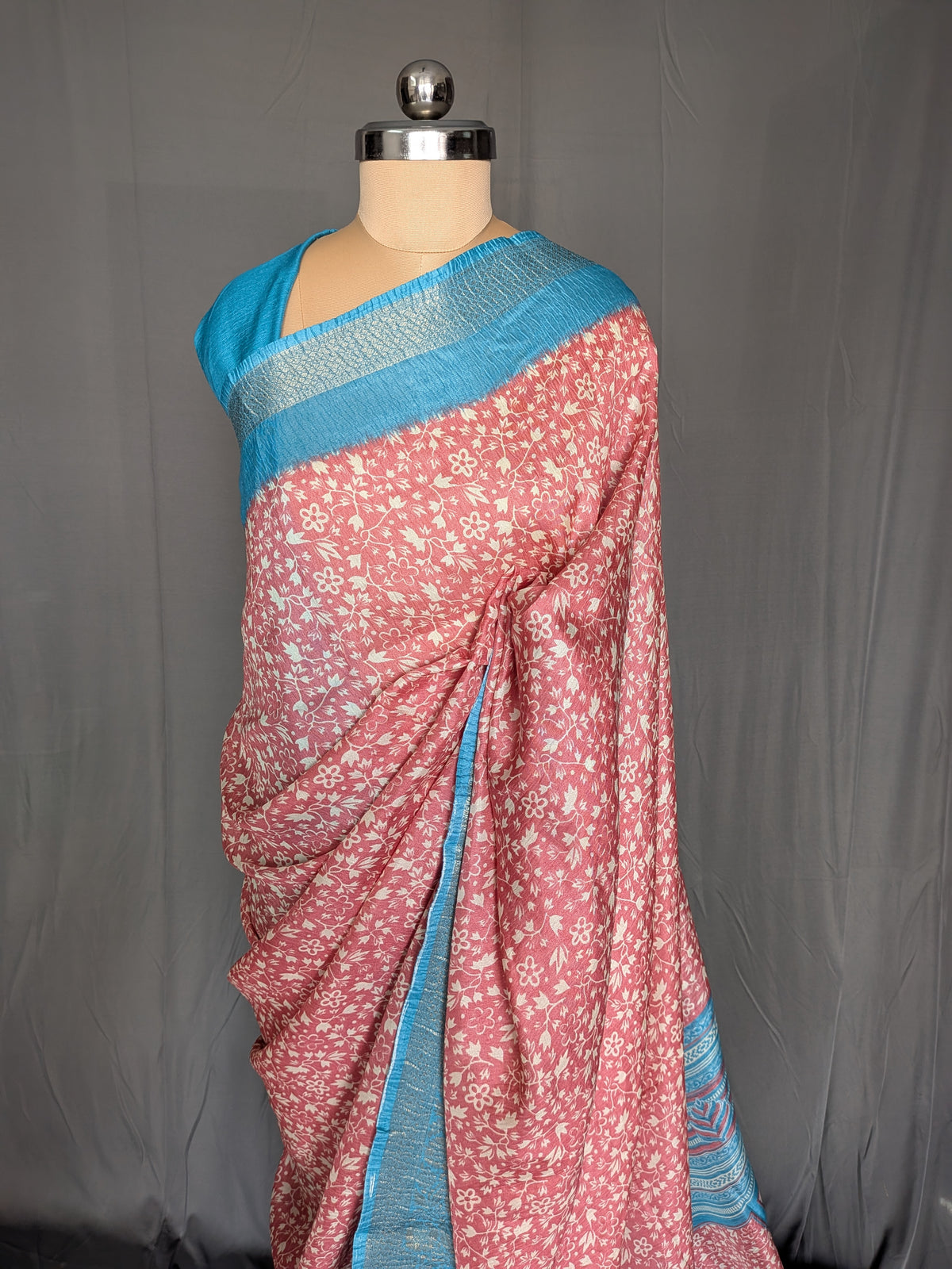 Floral Harmony Soft Silk Blend Saree Collection