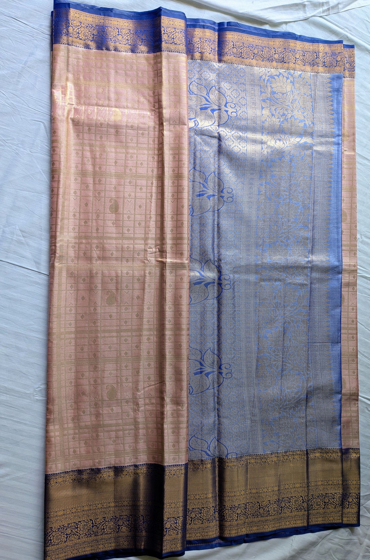 Royal Blossom Kanchi Silk Saree