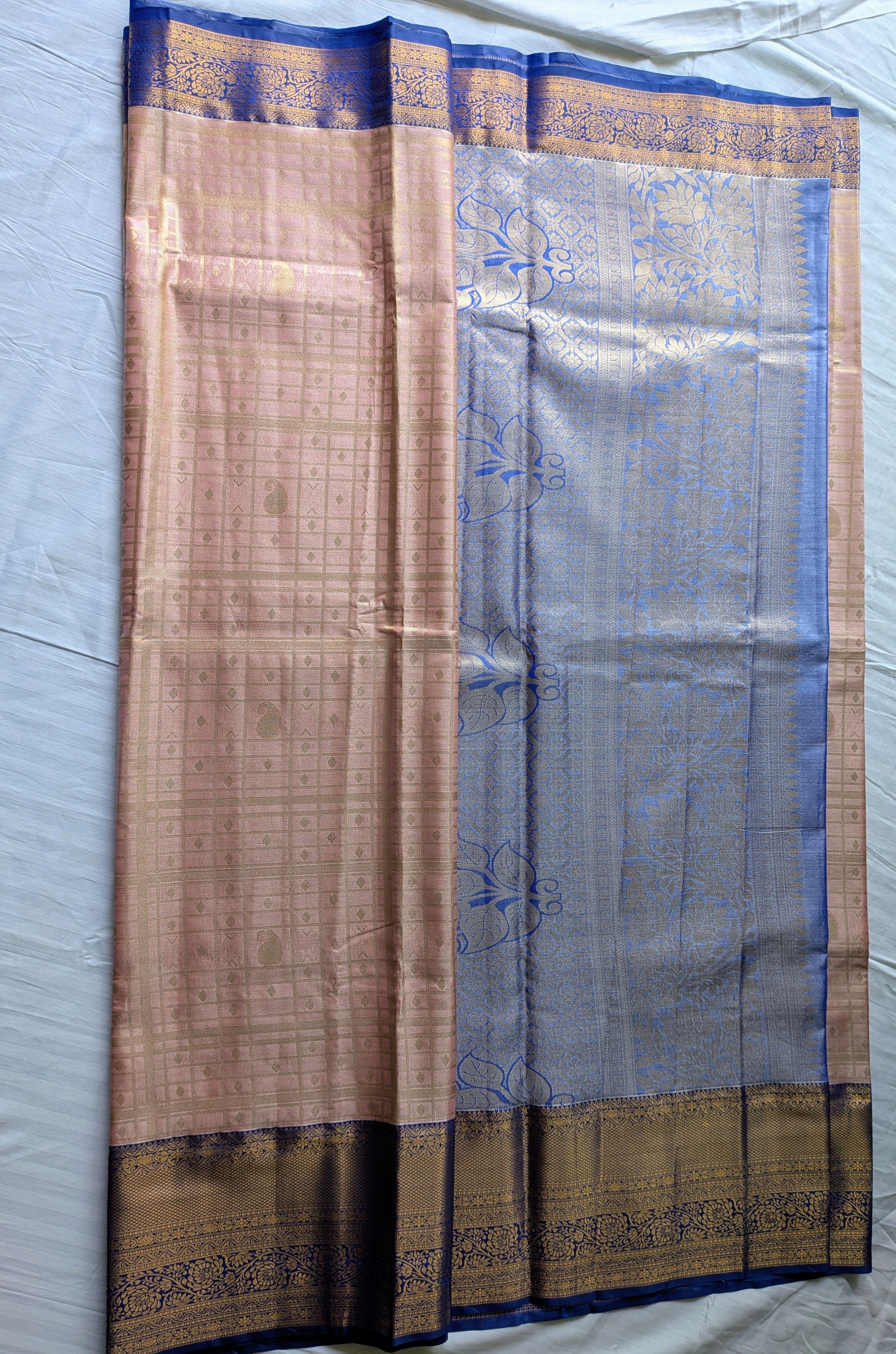 Royal Blossom Kanchi Silk Saree